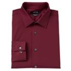 Big & Tall Apt. 9&reg; Premier Flex Collar Stretch Dress Shirt, Men's, Size: 19 36/7t, Red