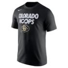 Men's Nike Colorado Buffaloes Basketball Tee, Size: Xl, Black