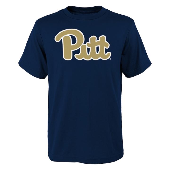 Boys' 4-18 Pitt Panthers Goal Line Tee, Size: 4-5, Dark Blue