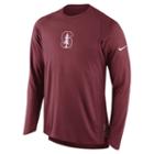 Men's Nike Stanford Cardinal Elite Shooter Long-sleeve Tee, Size: Xxl, Red