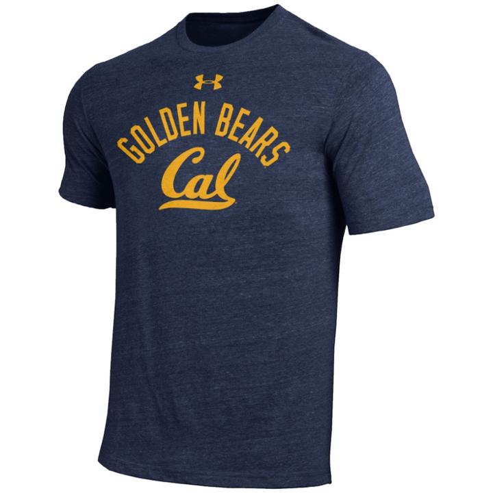 Men's Under Armour Cal Golden Bears Triblend Tee, Size: Xxl, Other Clrs
