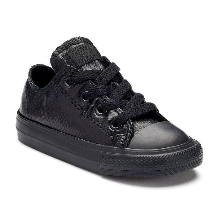 Toddler Converse Chuck Taylor All Star Waxed Canvas Shoes, Girl's, Size: 9 T, Black