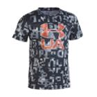 Toddler Boy Under Armour Wordmark Tee, Size: 4t, White