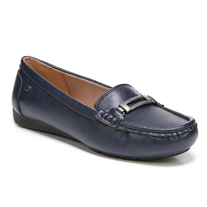 Lifestride Viana Women's Loafers, Size: 7 Wide, Blue