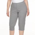 Plus Size Columbia Zephyr Heights Woven Capris, Women's, Size: 20 - Regular, Grey Other