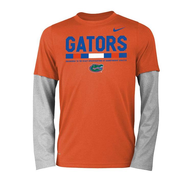Boys 8-20 Nike Florida Gators Legend Tee Set, Size: S 8, Orange