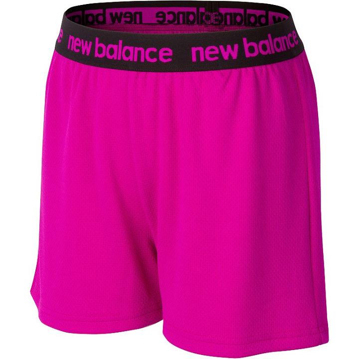 Girls 7-16 New Balance Core Performance Shorts, Size: 16, Dark Pink