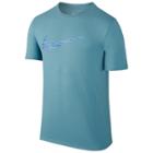 Big & Tall Nike Dri-fit Training Tee, Men's, Size: L Tall, Turquoise/blue (turq/aqua)