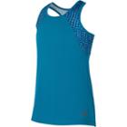 Girls 7-16 New Balance Fashion Performance Racerback Tank Top, Girl's, Size: 14, Turquoise/blue (turq/aqua)