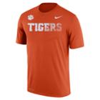 Men's Nike Clemson Tigers Legend Staff Sideline Dri-fit Tee, Size: Medium, Orange