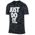 Big & Tall Nike Dri-fit Just Do It. Plays Tee, Men's, Size: L Tall, Grey (charcoal)