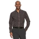 Men's Croft & Barrow&reg; Classic-fit Plaid Easy-care Button-down Shirt, Size: Medium, Oxford