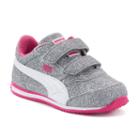 Puma Steeple Glitz Glam V Toddler Girls' Shoes, Girl's, Size: 5 T, Grey Other
