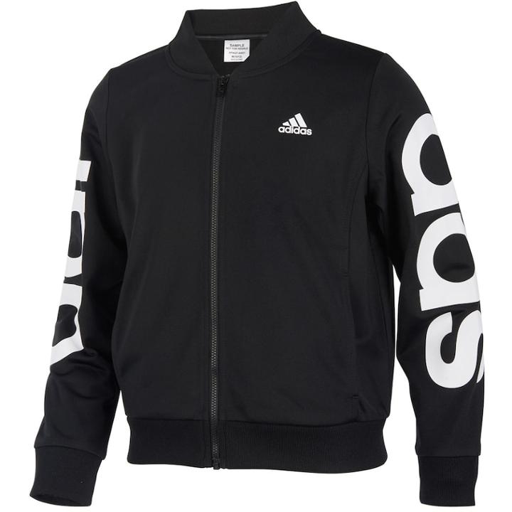 Girls 7-16 Adidas Climalite Space Dyed Melange Hoodie Sweatshirt, Size: Medium, Black