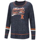 Women's Illinois Fighting Illini Giant Dreams Tee, Size: Small, Blue (navy)