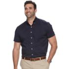 Big & Tall Dockers Classic-fit Comfort Stretch No-wrinkle Button-down Shirt, Men's, Size: 4xb, Blue