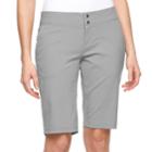 Women's Columbia Zephyr Heights Bermuda Shorts, Size: 10, Grey