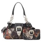 Mossy Oak Naomi Camouflage Tote With Wallet, Women's, Black