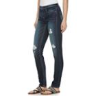 Juniors' Mudd&reg; Ripped Skinny Jeans, Teens, Size: 3, Blue Other
