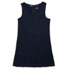 Girls 4-20 French Toast School Uniform Pleated Drop-waist Jumper, Girl's, Size: 6x, Blue (navy)