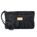 Juicy Couture Jc 700 Ruched Lace Wristlet, Women's, Black