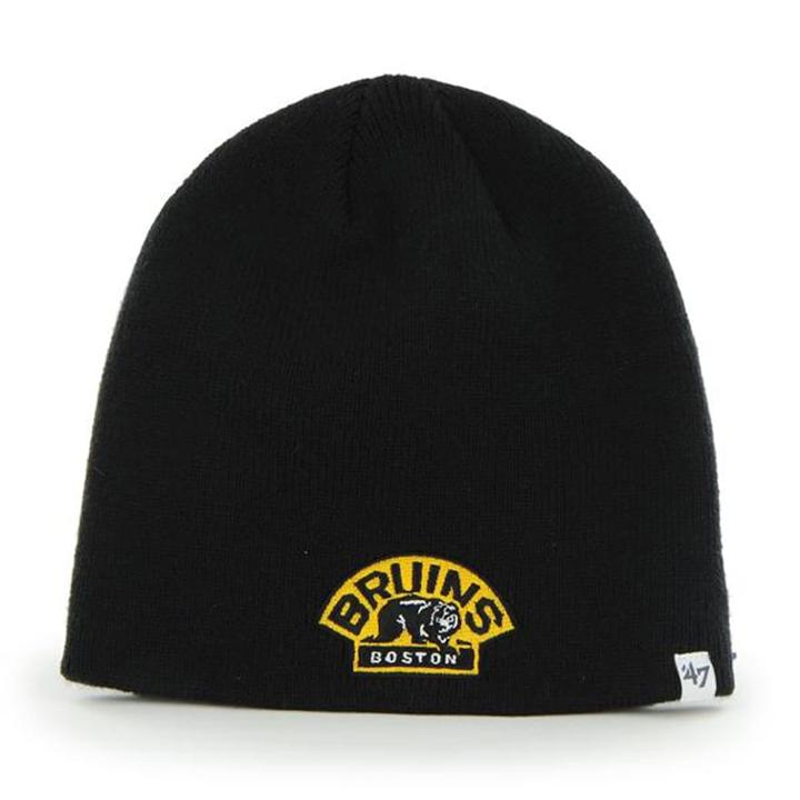 '47 Brand Boston Bruins Knit Beanie - Adult, Men's, Black