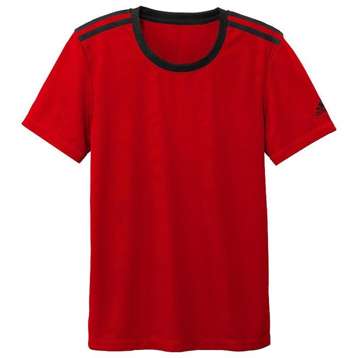 Boys 8-20 Adidas Beezy Base Tee, Boy's, Size: Large, Dark Red