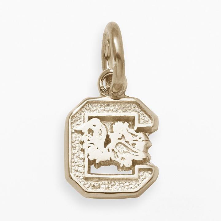 Logoart South Carolina Gamecocks 14k Gold Logo Charm, Adult Unisex, Yellow