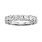 14k White Gold 1-ct. T.w. Igl Certified Round-cut Diamond Wedding Ring, Women's, Size: 5