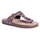 Muk Luks Tina Women's Slide Sandals, Size: 10, Multi