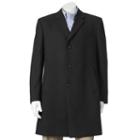 Men's Billy London 38-in. Wool-blend Overcoat, Size: 40 Long, Grey (charcoal)