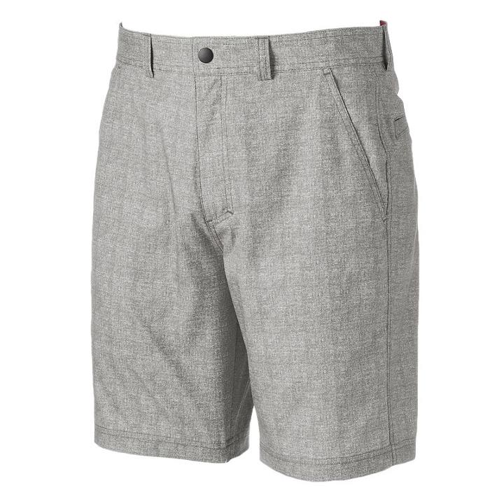 Men's Grand Slam Hybrid All-sport Performance Shorts, Size: 40, Med Grey