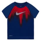 Boys 4-7 Nike Dri-fit Sublimated Swoosh Raglan Tee, Boy's, Size: 4, Brt Blue