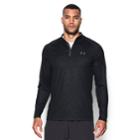 Men's Under Armour Tech Embossed Quarter-zip Top, Size: Xxl, Black