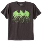 Boys 8-20 Dc Comics Batman Falling Logos Tee, Boy's, Size: Medium, Grey (charcoal)