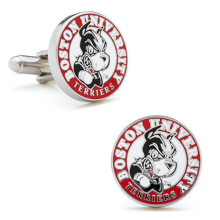 Boston University Terriers Cuff Links, Men's, Multicolor
