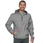 Men's Xray Reflective Hooded Quarter-zip Pullover Jacket, Size: Medium, Silver