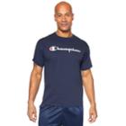 Big & Tall Champion Modern-fit Logo Tee, Men's, Size: 6xb, Grey (graphite)
