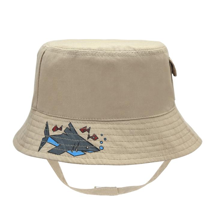 Baby Boy Shark Bucket Sun Hat, Size: 2-4, Turquoise/blue (turq/aqua)