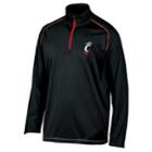 Men's Champion Cincinnati Bearcats Quarter-zip Top, Size: Medium, Black