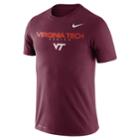 Men's Nike Virginia Tech Hokies Facility Tee, Size: Xl, Red