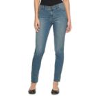 Women's Juicy Couture Flaunt It Skinny Jeans, Size: 0 T/l, Light Blue
