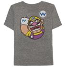 Boys 4-10 Jumping Beans&reg; Nintendo Mario Bros. Wario Heathered Graphic Tee, Size: 6, Grey