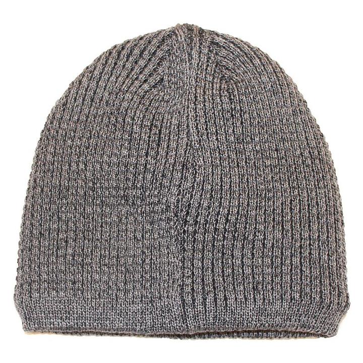 Men's Apt. 9&reg; Waffle-knit Sherpa-lined Beanie, Dark Grey