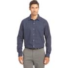 Men's Van Heusen Traveler Stretch Classic-fit No-iron Button-down Shirt, Size: Xl, Blue