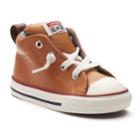 Toddler Converse Chuck Taylor All Star Street Mid Leather Sneakers, Boy's, Size: 9 T, Lt Brown