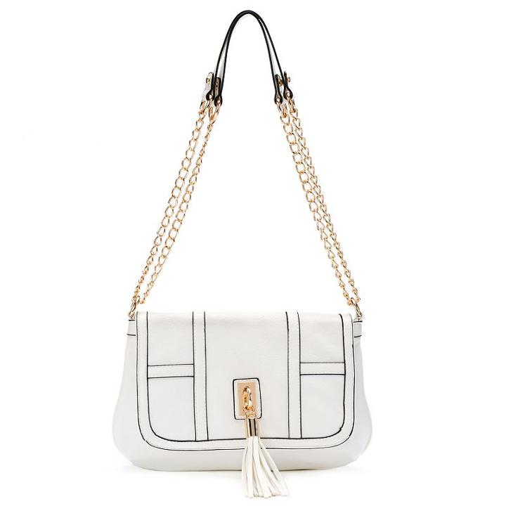 Mellow World Carrie Tassel Crossbody Bag, Women's, White