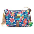 Lily Bloom Christina Patterned Crossbody Bag, Women's, Blue Other