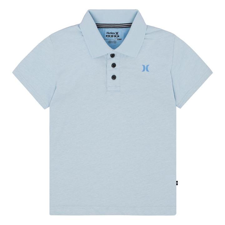 Boys 4-7 Hurley Logo Polo, Size: 4, Light Blue