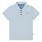 Boys 4-7 Hurley Logo Polo, Size: 4, Light Blue